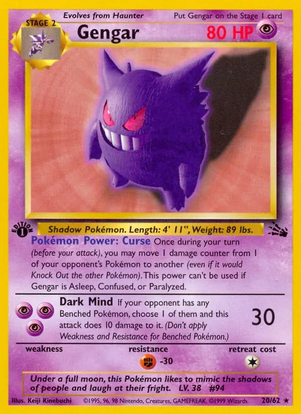 Gengar 20/62