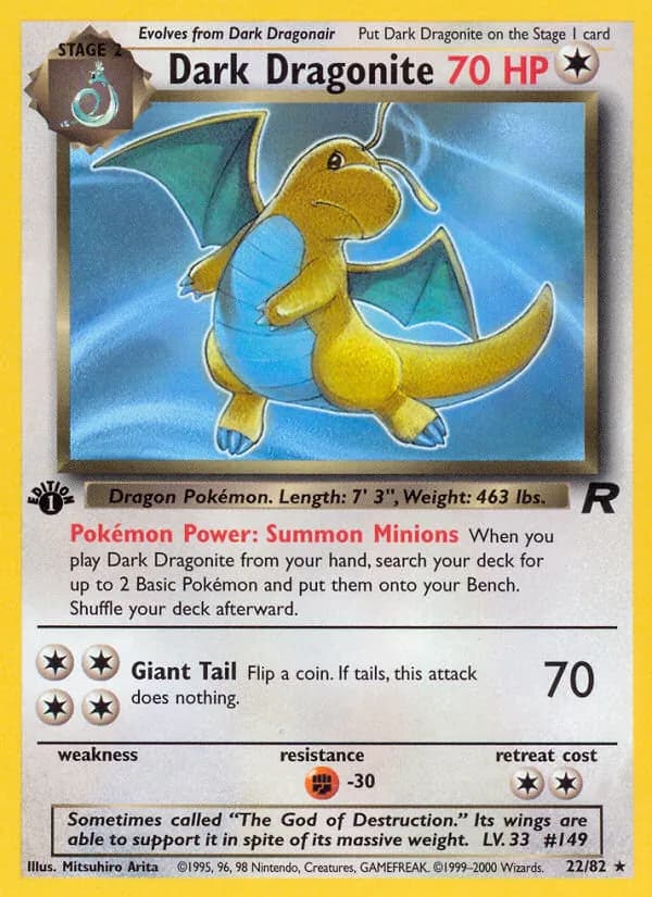 Dark Dragonite 22/82
