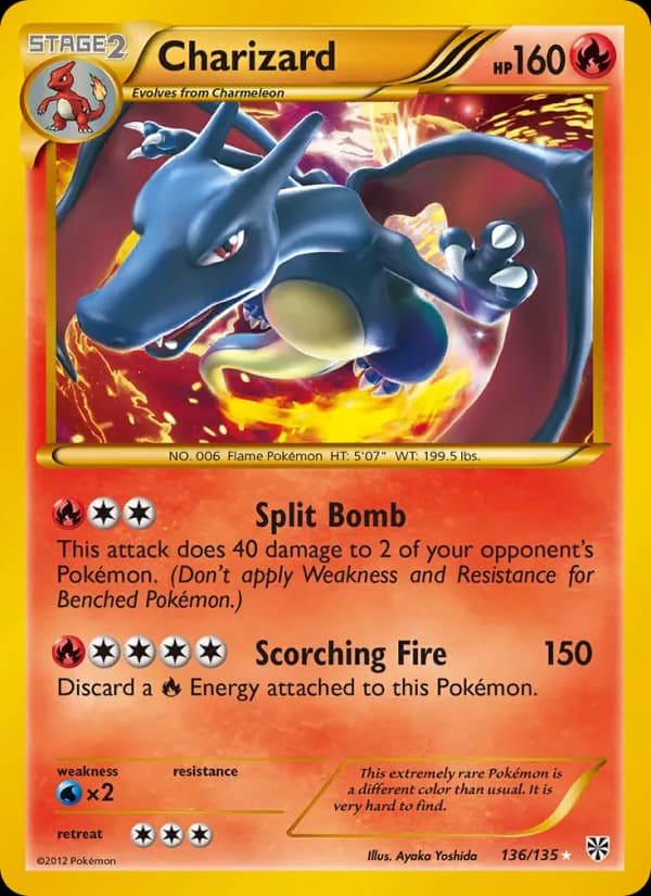 Charizard 136/135, Plasma Storm