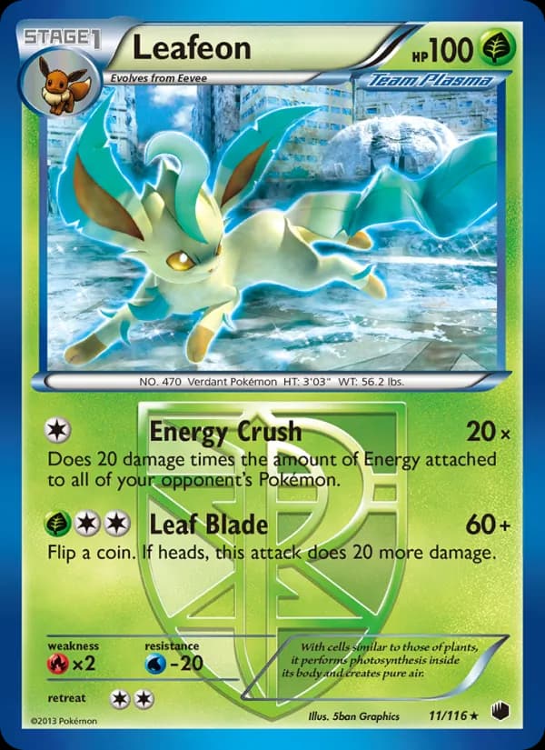 Leafeon 11/116, Plasma Freeze