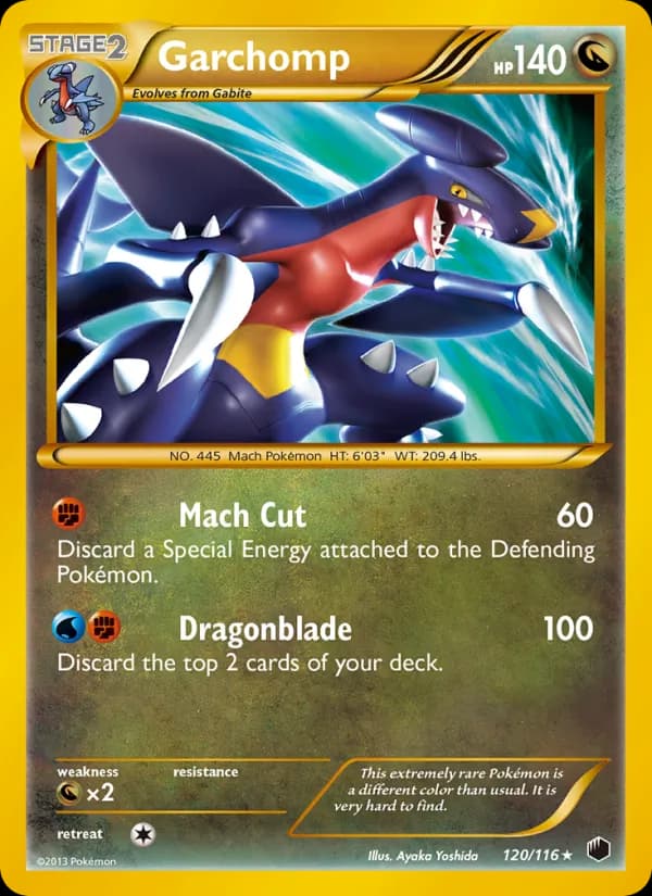 Garchomp 120/116, Plasma Freeze