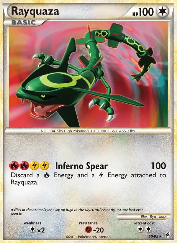 Rayquaza 20/95, Call of Legends