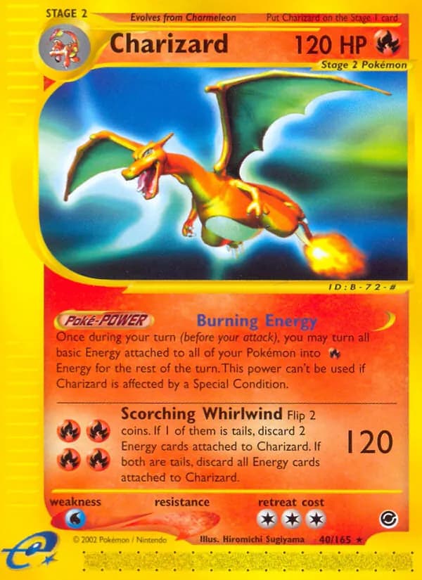 Charizard 40/165, Expedition Base Set