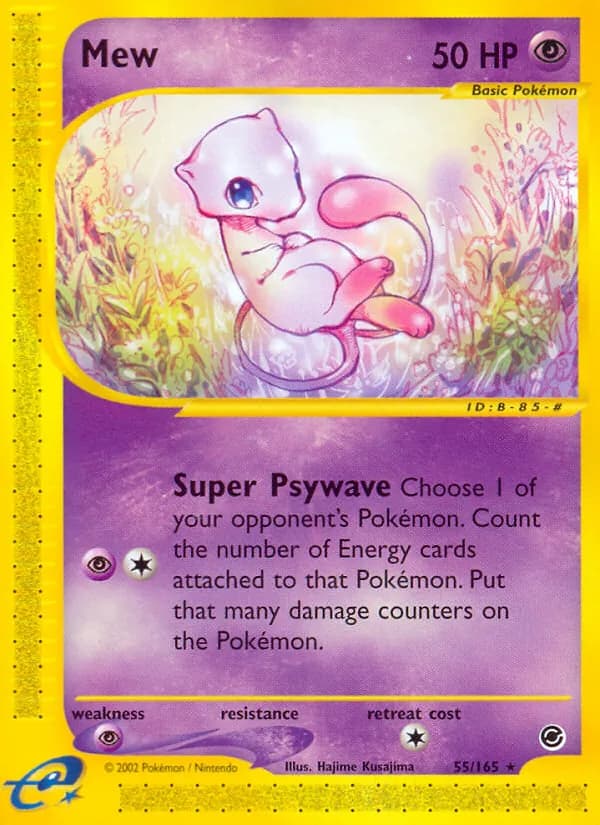 Mew 55/165, Expedition Base Set
