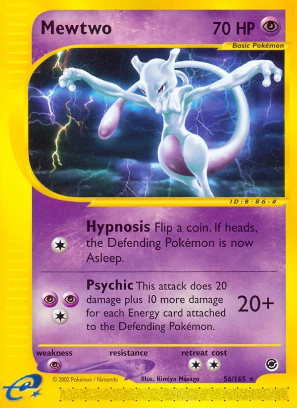 Mewtwo 56/165, Expedition Base Set
