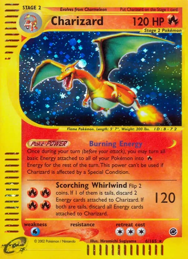 Charizard 6/165, Expedition Base Set