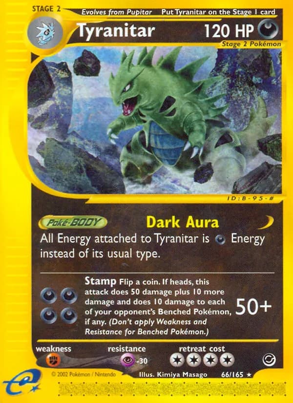Tyranitar 66/165, Expedition Base Set