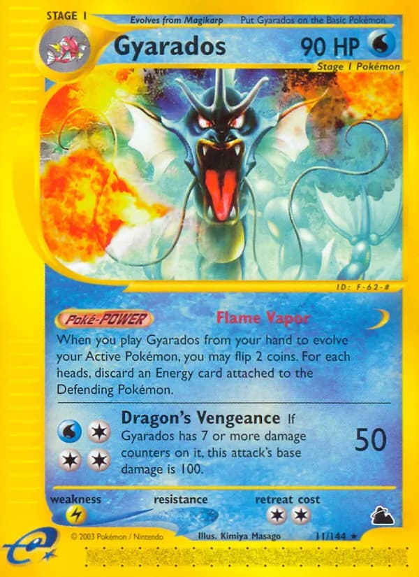 Gyarados 11/144, Skyridge