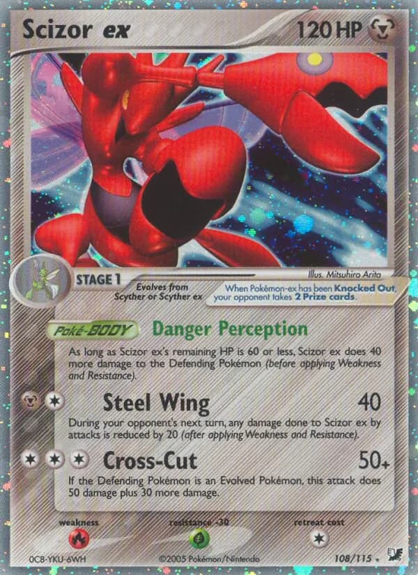 Scizor ex 108/115, Unseen Forces