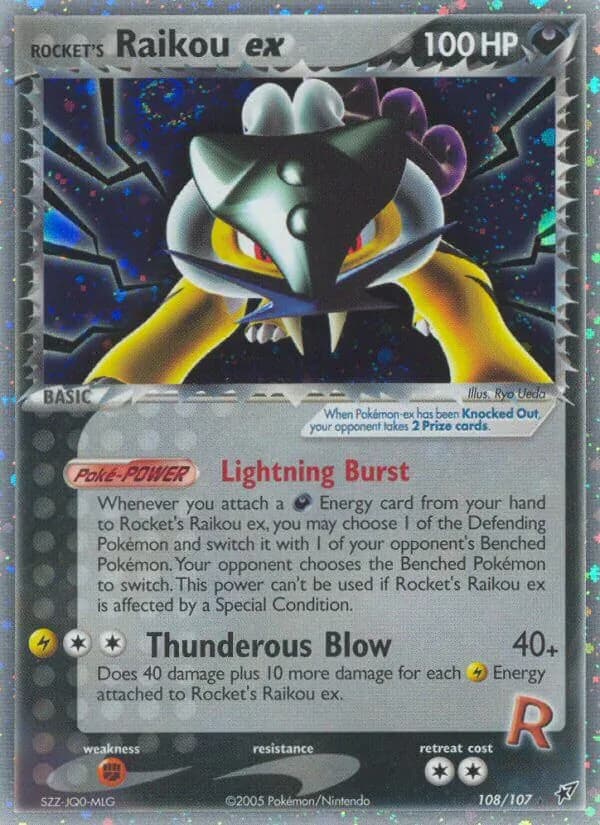 Rocket's Raikou ex 108/107, Deoxys