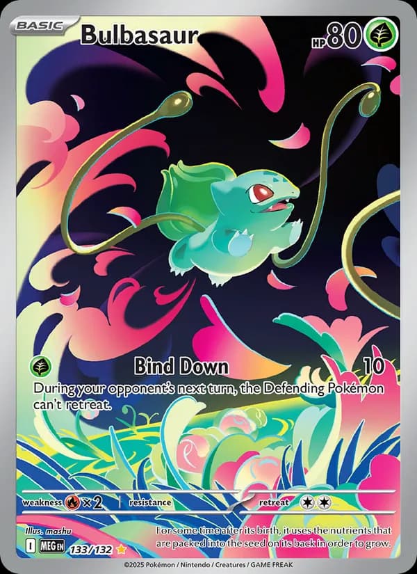 Bulbasaur 133/132, Mega Evolution