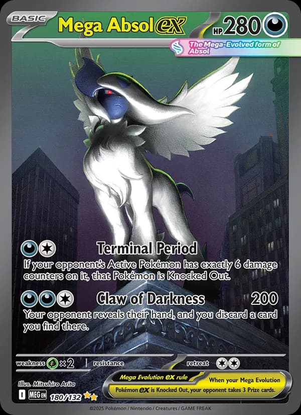 Mega Absol ex 180/132, Mega Evolution