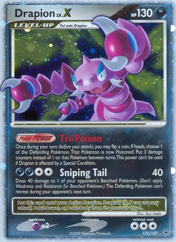 Drapion LV.X 123/127, Platinum