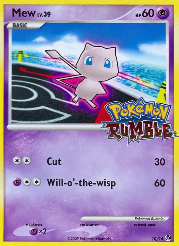 Mew 10/16, Pokémon Rumble