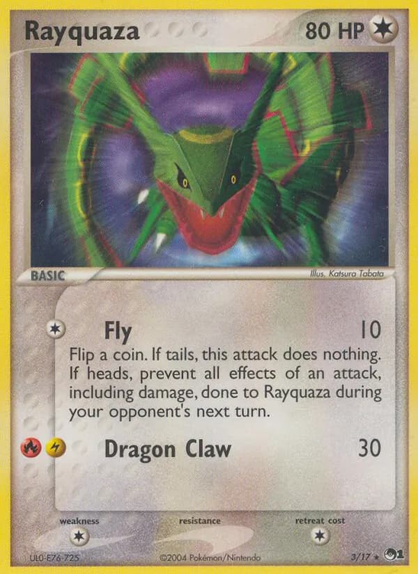 Rayquaza 3/17, POP Series 1