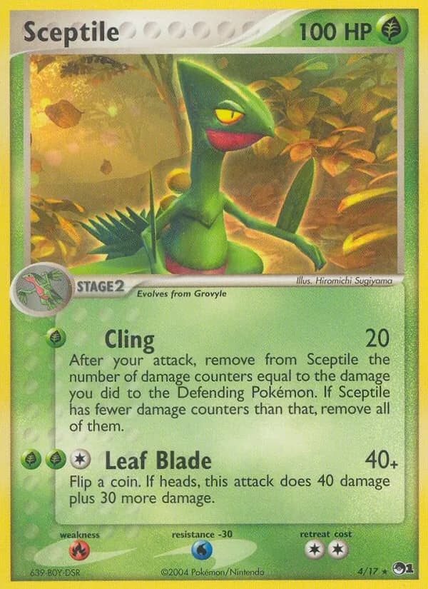 Sceptile 4/17, POP Series 1