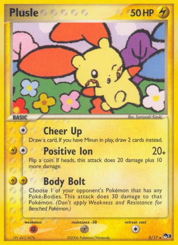 Plusle 5/17, POP Series 3