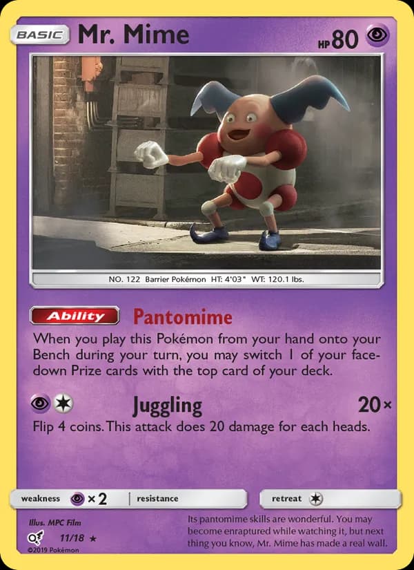 Mr. Mime 11/18