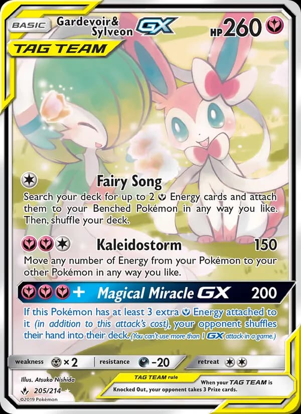 Gardevoir & Sylveon GX 205/214, Unbroken Bonds