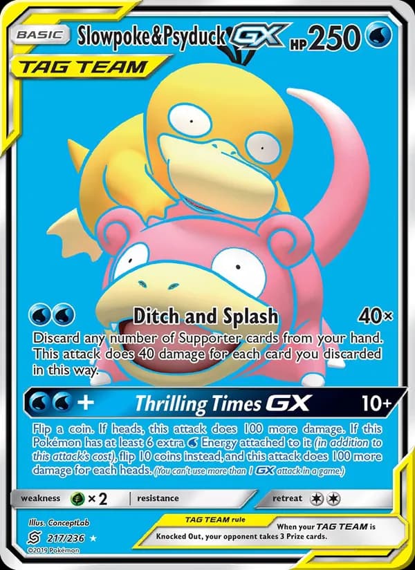 Slowpoke & Psyduck GX 217/236, Unified Minds