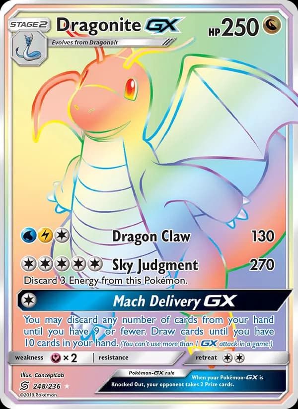 Dragonite GX 248/236, Unified Minds
