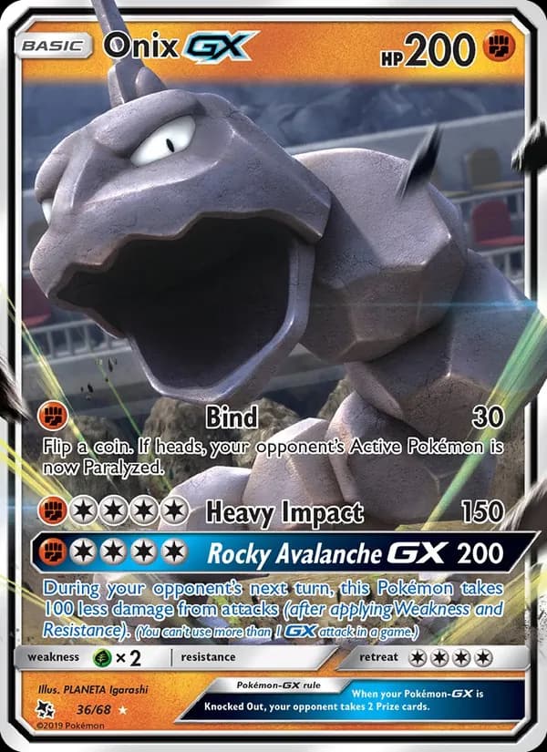 Onix GX 36/68, Hidden Fates