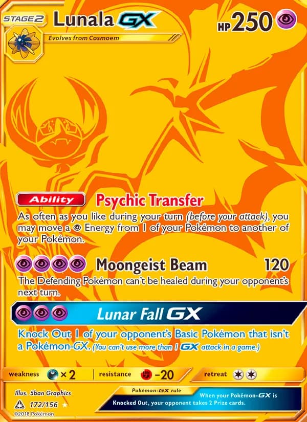 Lunala GX 172/156