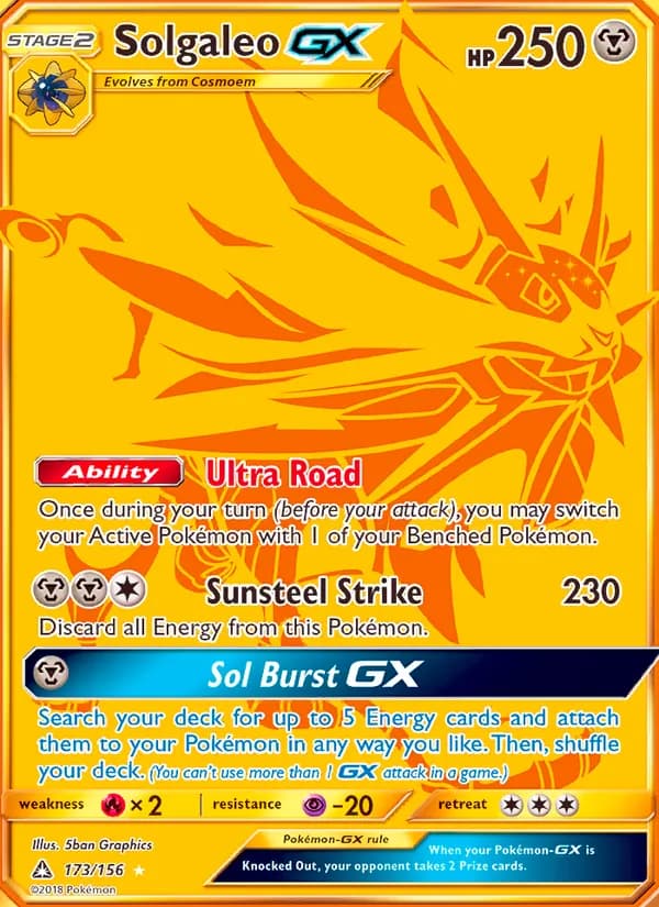 Solgaleo GX 173/156