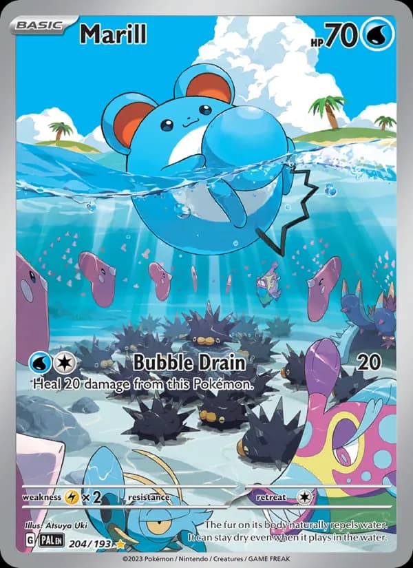 Marill 204/193, Paldea Evolved