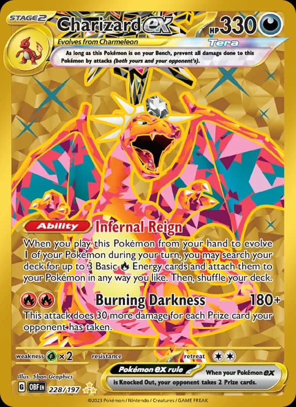 Charizard ex 228/197, Obsidian Flames