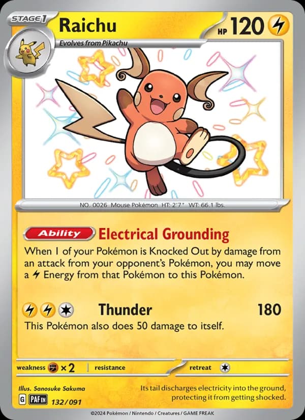 Raichu 132/91