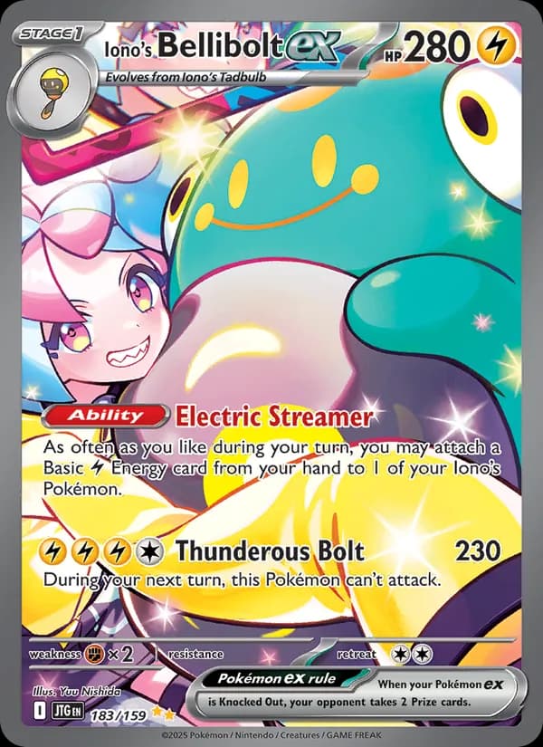 Iono's Bellibolt ex 183/159, Journey Together
