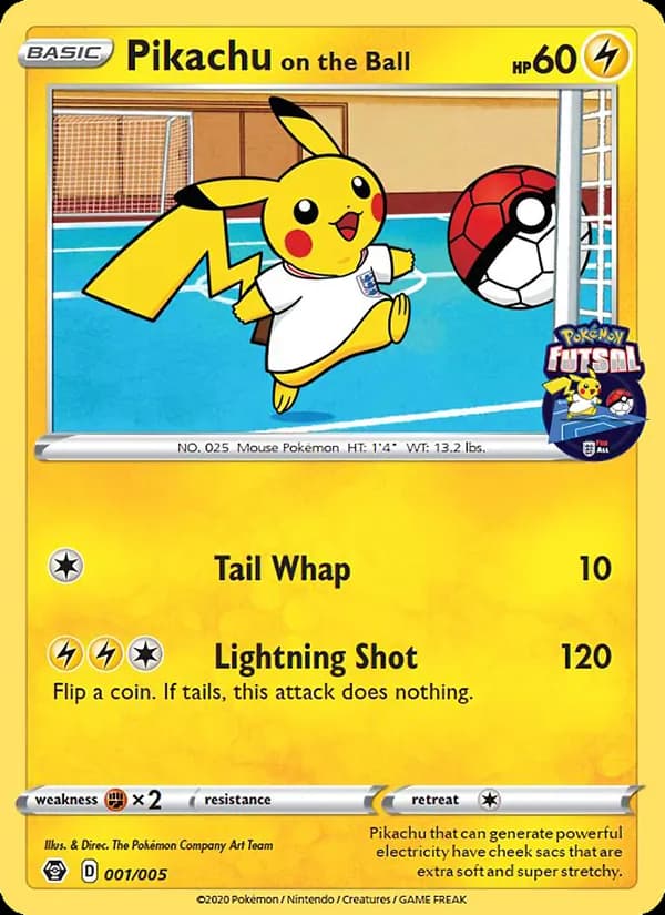 Pikachu on the Ball 1/5