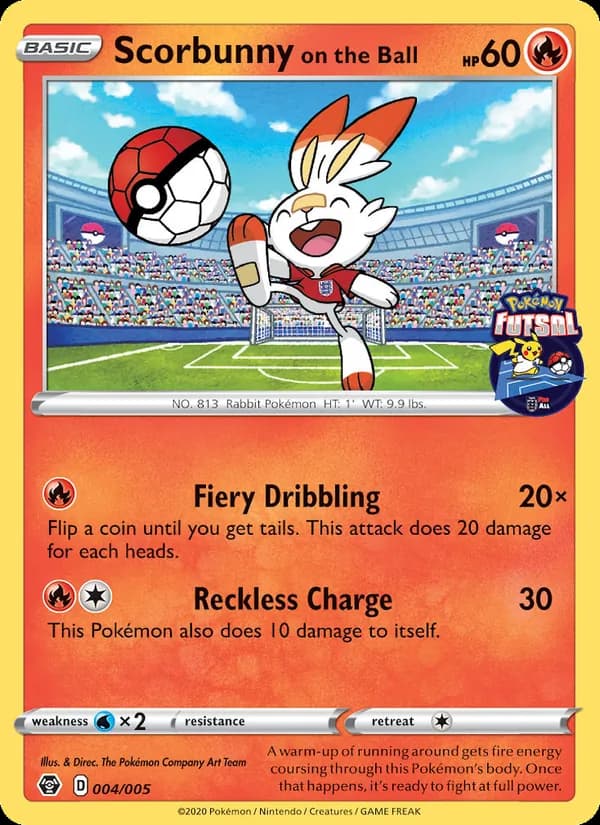 Scorbunny on the Ball 4/5