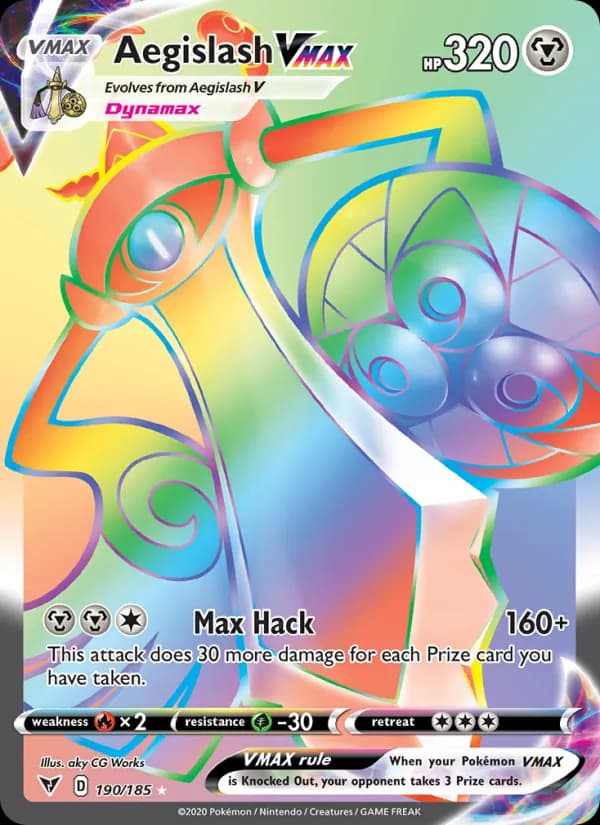 Aegislash VMAX 190/185