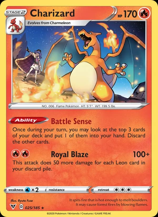 Charizard 25/185, Vivid Voltage