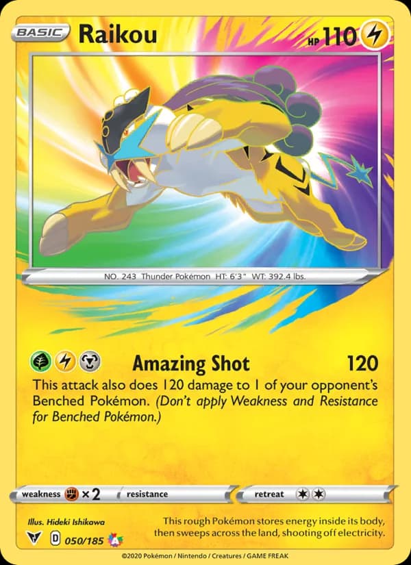 Raikou 50/185, Vivid Voltage