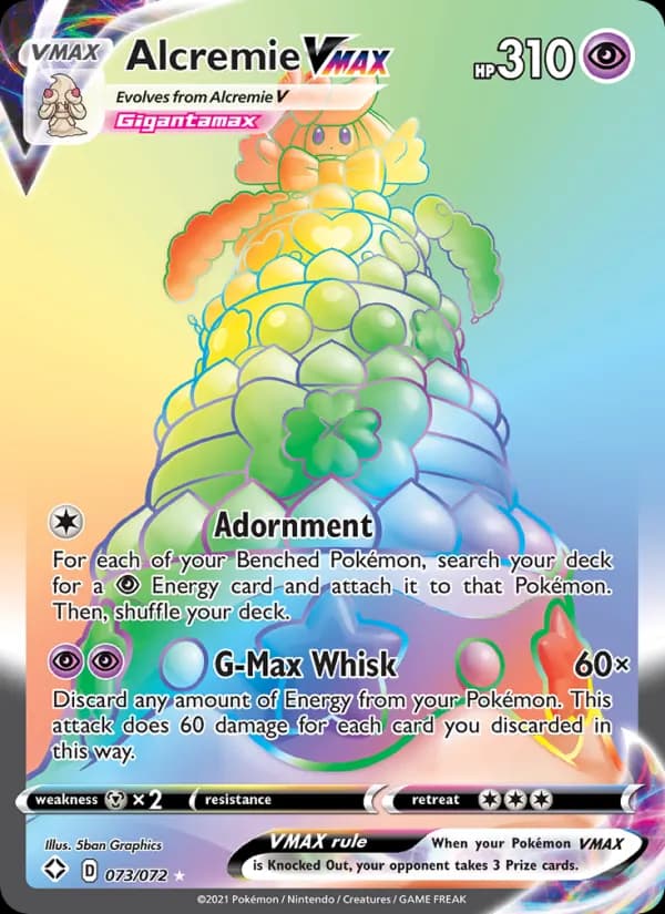Alcremie VMAX 73/72