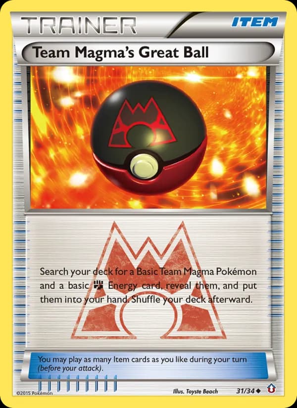 Team Magma's Great Ball 31/34