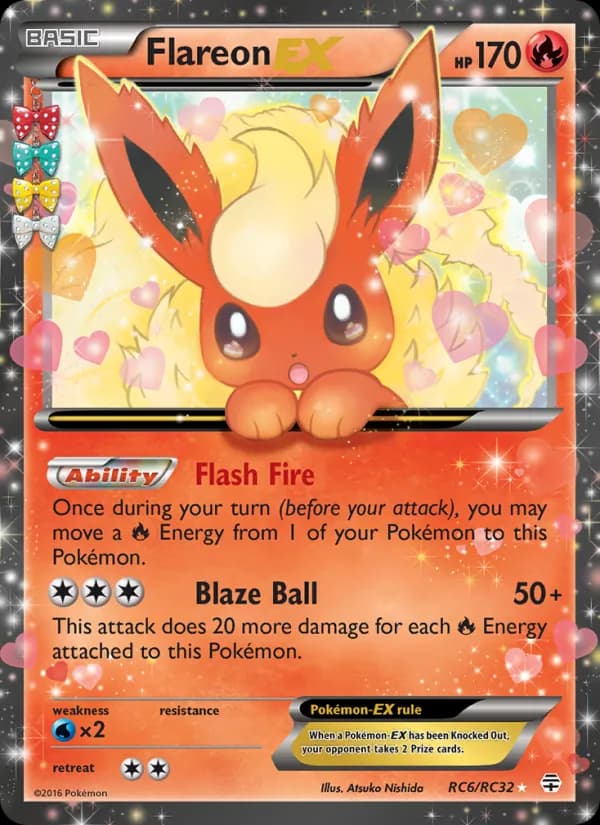 Flareon EX RC6/83, Generations