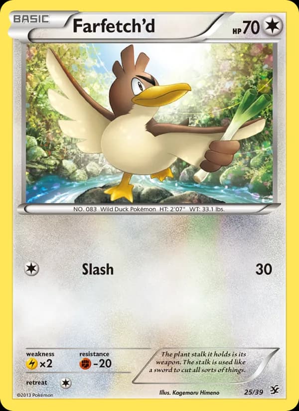 Farfetch'd 25/39, Kalos Starter Set