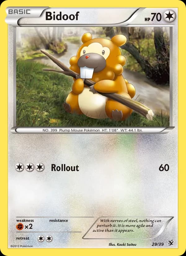 Bidoof 29/39