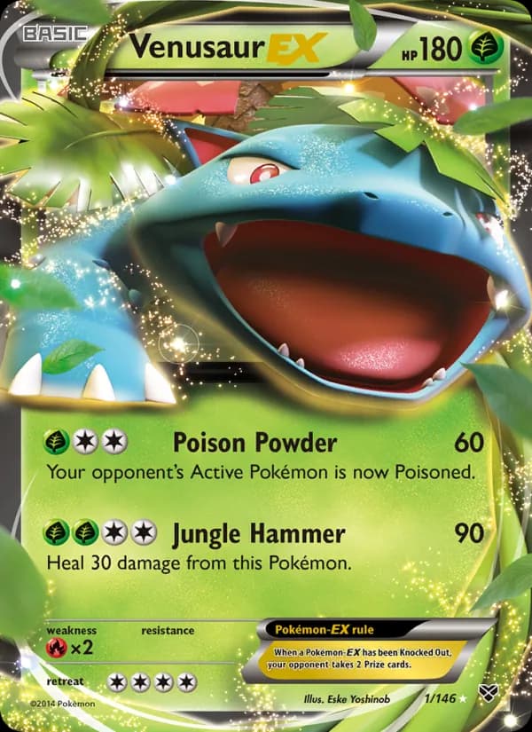 Venusaur EX 1/146, XY