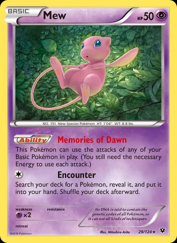 Mew 29/124, Fates Collide