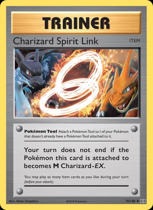 Charizard Spirit Link 75/108, Evolutions