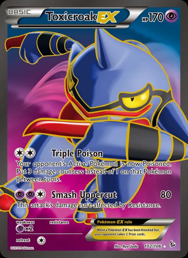 Toxicroak EX 102/106