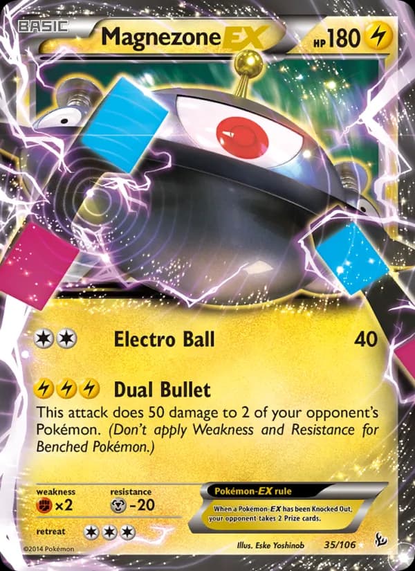 Magnezone EX 35/106, Flashfire