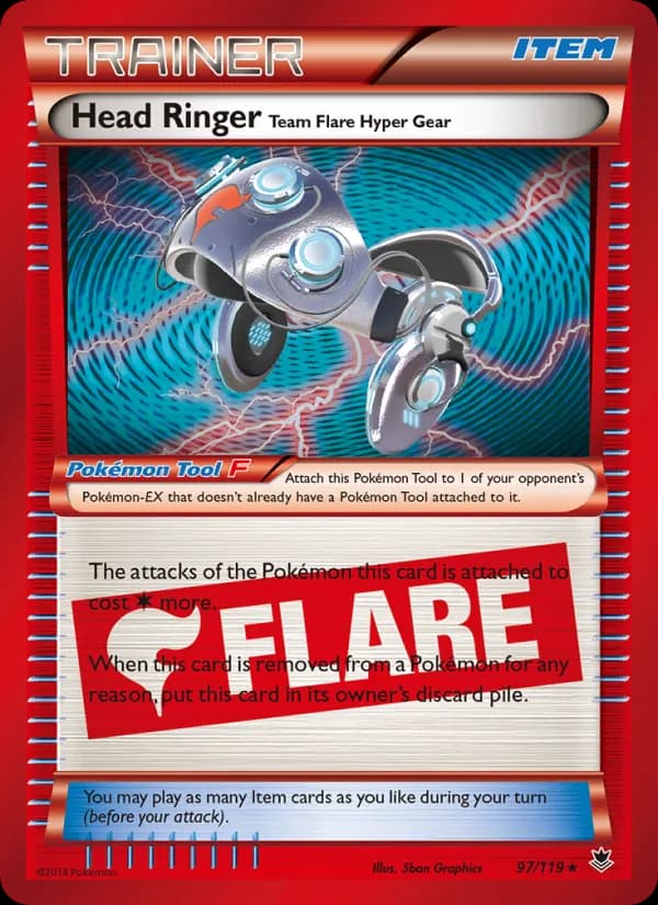 Head Ringer Team Flare Hyper Gear 97/119, Phantom Forces