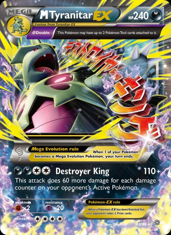 M Tyranitar EX 43/98, Ancient Origins
