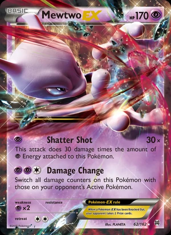 Mewtwo EX 62/162, BREAKthrough